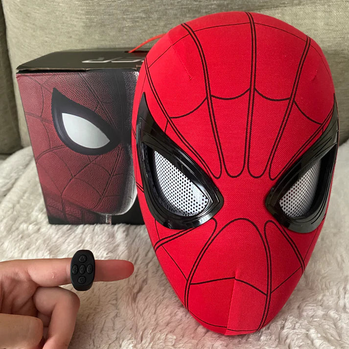 Máscara Spiderman Ojos Movibles